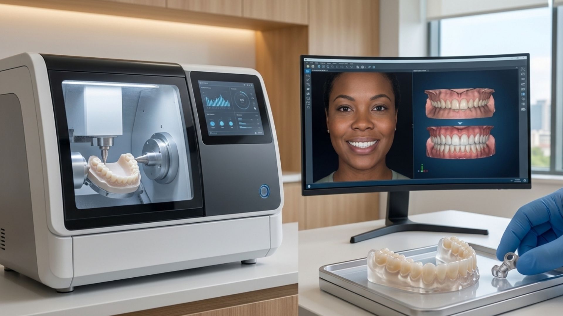 Digital Smile Design: 3D CAD/CAM Aesthetic Precision